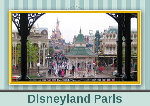 Hier sind Bilder vom Disneyland Paris zu sehen