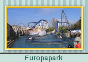 Hier sind Bilder vom Europapark zu sehen