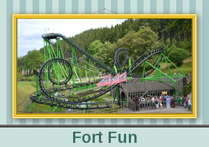 Hier sind Bilder vom Fort Fun zu sehen