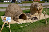 Eisbär mit Iglu