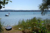 Blick über den Untersee von der Halbinsel Mettnau hinüber zur Höri