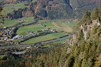 Blick zum Hagengebirge