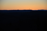Sonnenuntergang über dem Plettenberg