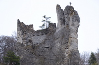 Ruine Gebrochen Gutenstein zwischen Inzigkofen und Gutenstein
