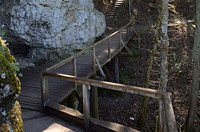 Treppen und Stege in den Fürstlichen Anlagen Inzigkofen