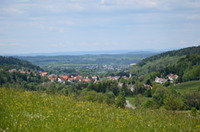 Blick von den "Räuten" bei Albstadt-Lautlingen ins Eyachtal