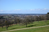 Blick von Albstadt-Laufen über Frommern