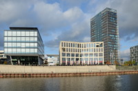 Moderne Architektur am Weser Quartier