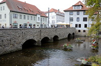 Die Schlösserbrücke Erfurt