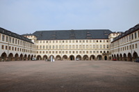 Innenhof des Schlosses Friedenstein von Gotha
