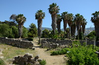 Der "Ancient Agora" - eine Ruinenstätte in Kos Stadt