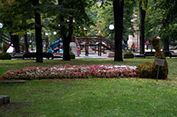 Im Stadtpark von Pantschowa