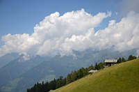 Blick von der Staffelalm &uuml;ber das Passeiertal