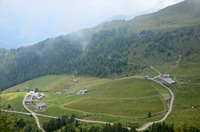 Hirzer H&uuml;tte, Reseggeralm und Tallner Alm Kaser